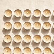 Velas de té 100% soja - Sin aroma
