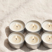 Velas de té 100% soja - Sin aroma